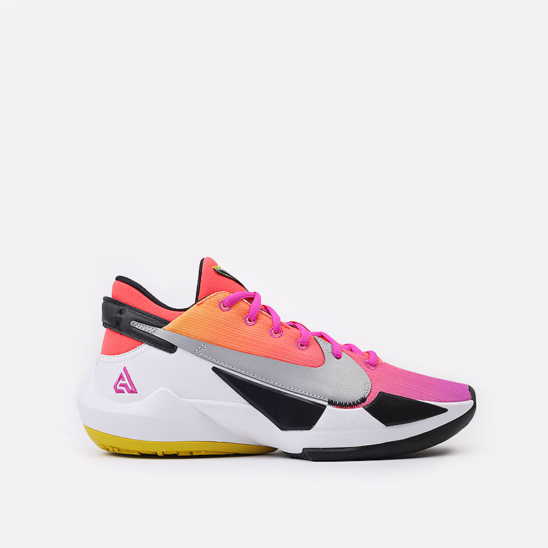 мужские розовые баскетбольные кроссовки Nike Zoom Freak 2 DB4689-600 - цена, описание, фото 1
